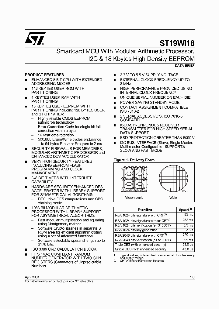 ST19WI18_1317295.PDF Datasheet