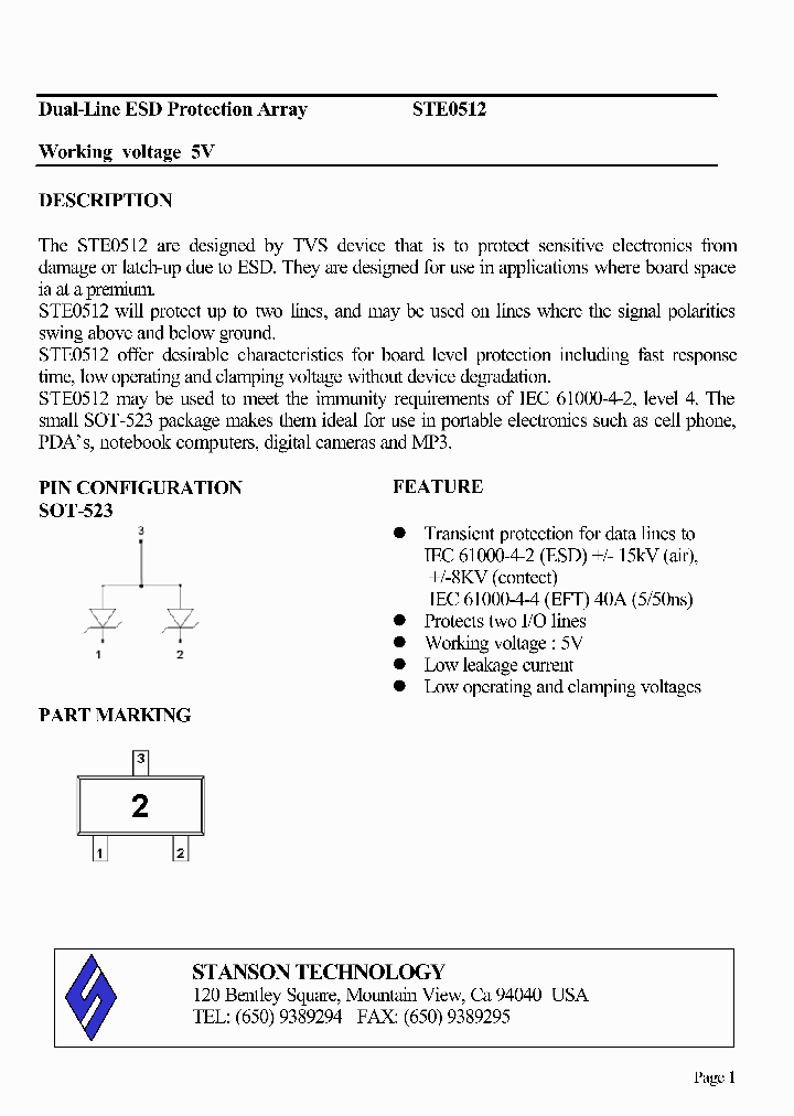 STE0512_1172870.PDF Datasheet