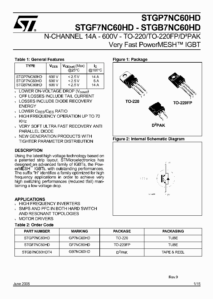 STGP7NC60HD_1318301.PDF Datasheet