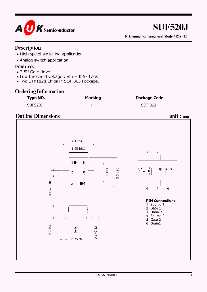 SUF520J_1319786.PDF Datasheet