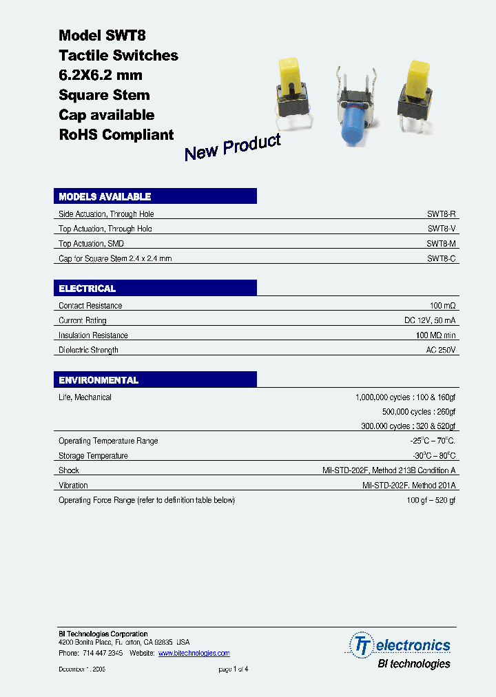 SWT8-V2YTR_1320119.PDF Datasheet