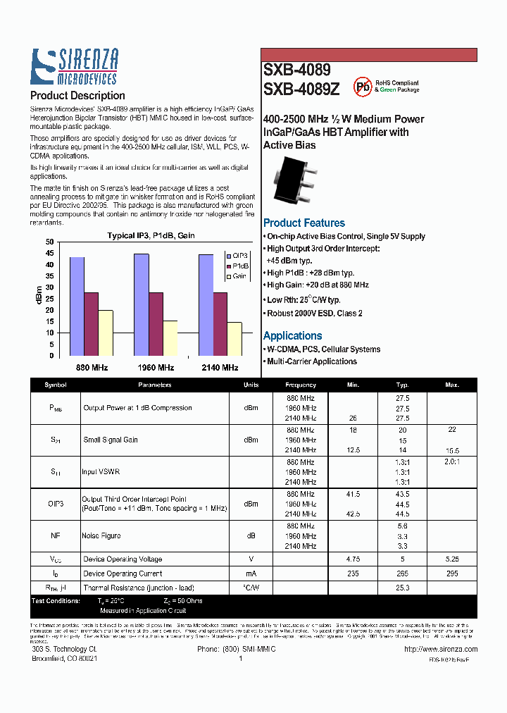 SXB-4089_1114234.PDF Datasheet