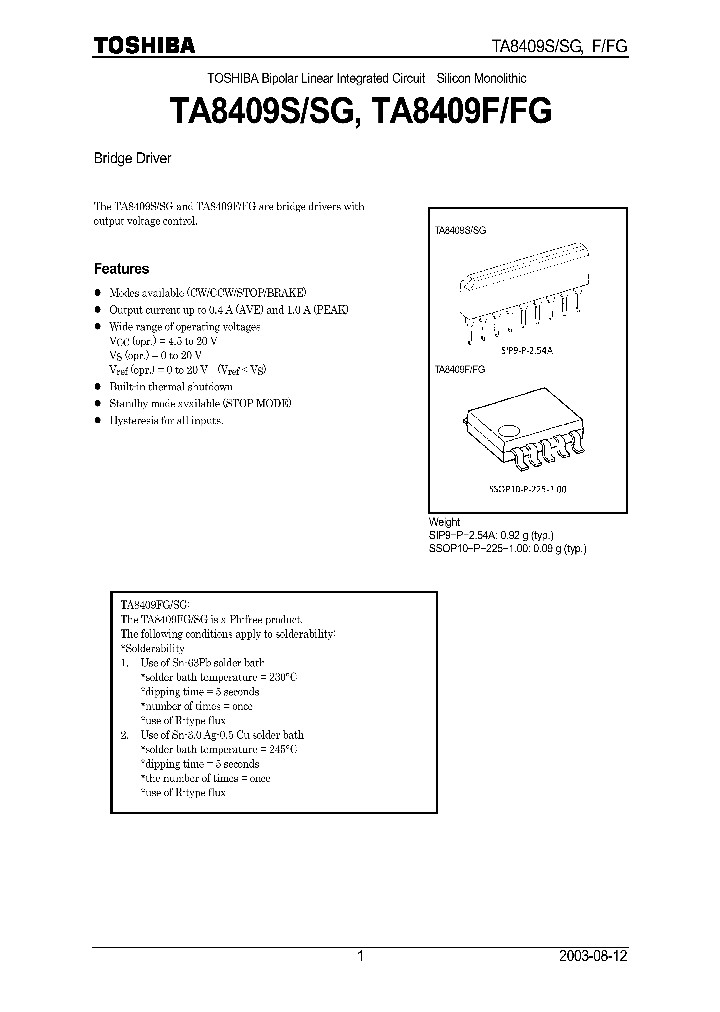 TA8409SG_1321560.PDF Datasheet