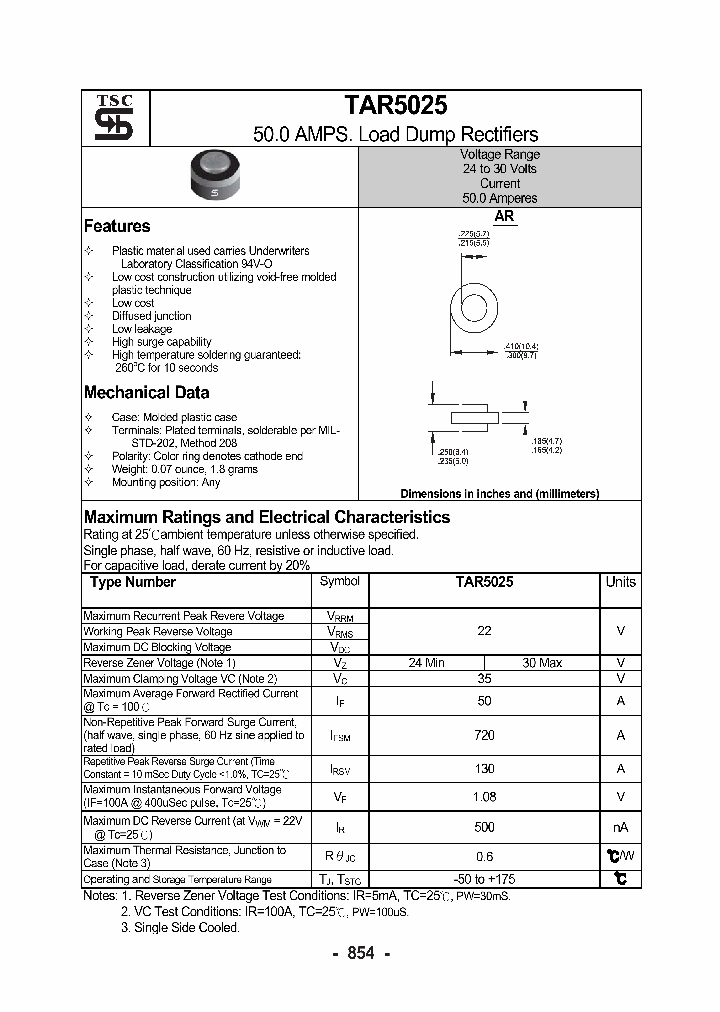 TAR5025_1321653.PDF Datasheet