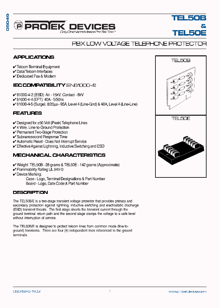 TEL50E_1324165.PDF Datasheet