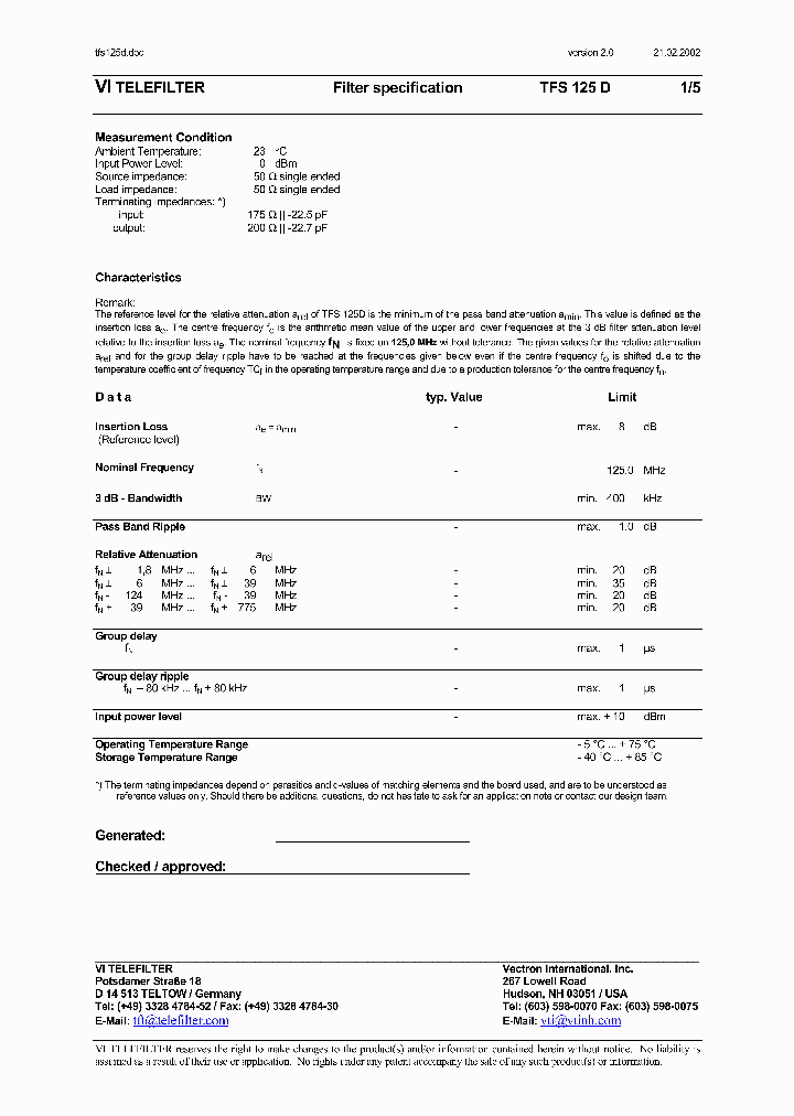 TFS125D_1324392.PDF Datasheet