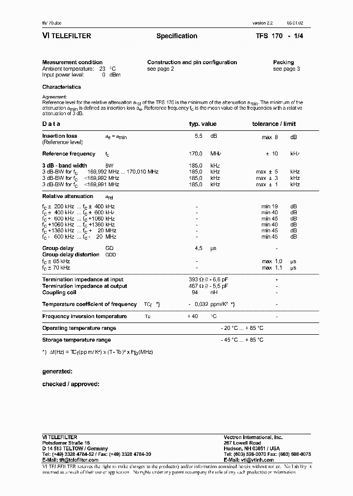 TFS170_1324440.PDF Datasheet