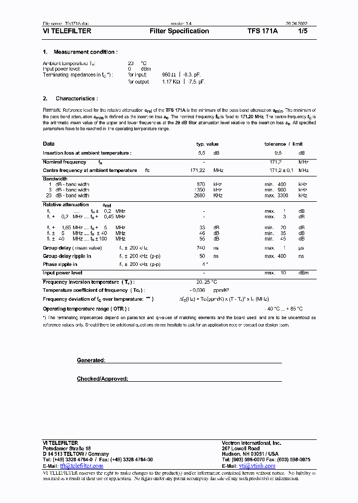 TFS171A_1324446.PDF Datasheet