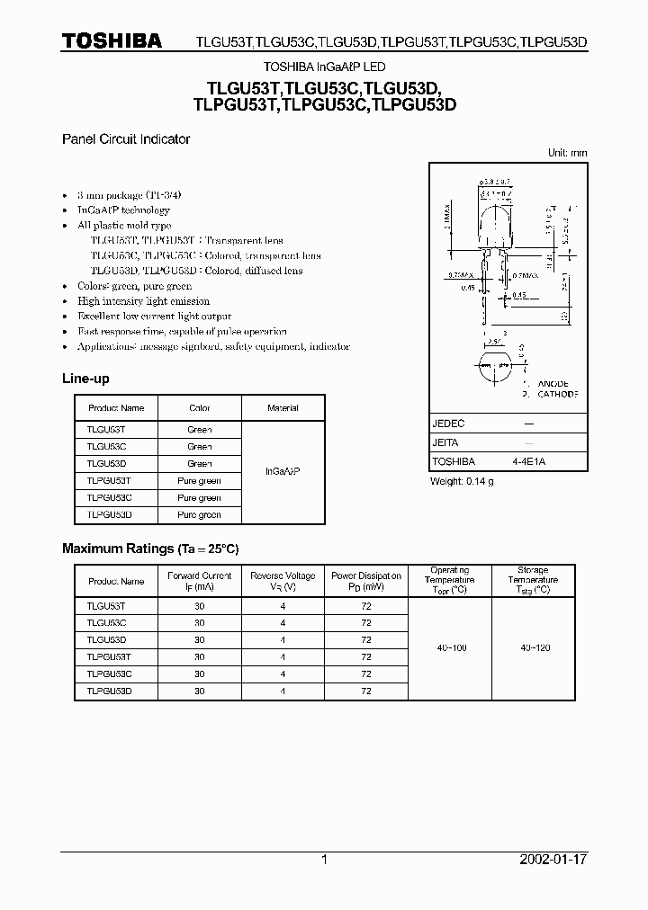 TLPGU53T_1326480.PDF Datasheet