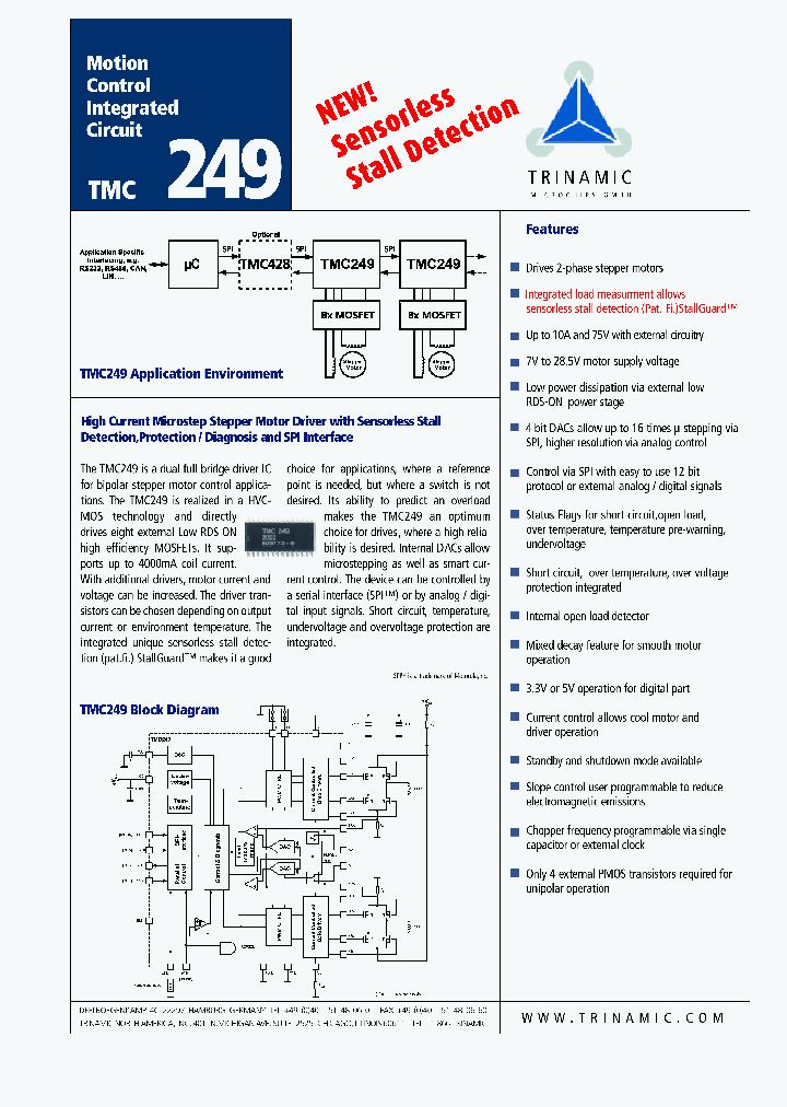 TMC249-EVAL_1326966.PDF Datasheet