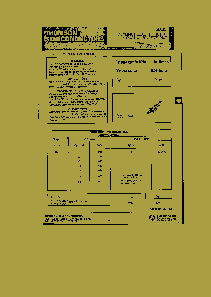 TSD835_1329366.PDF Datasheet