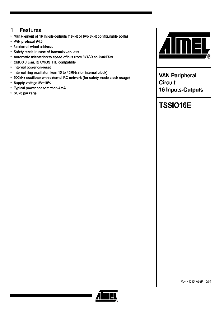 TSSIO16E_1041913.PDF Datasheet