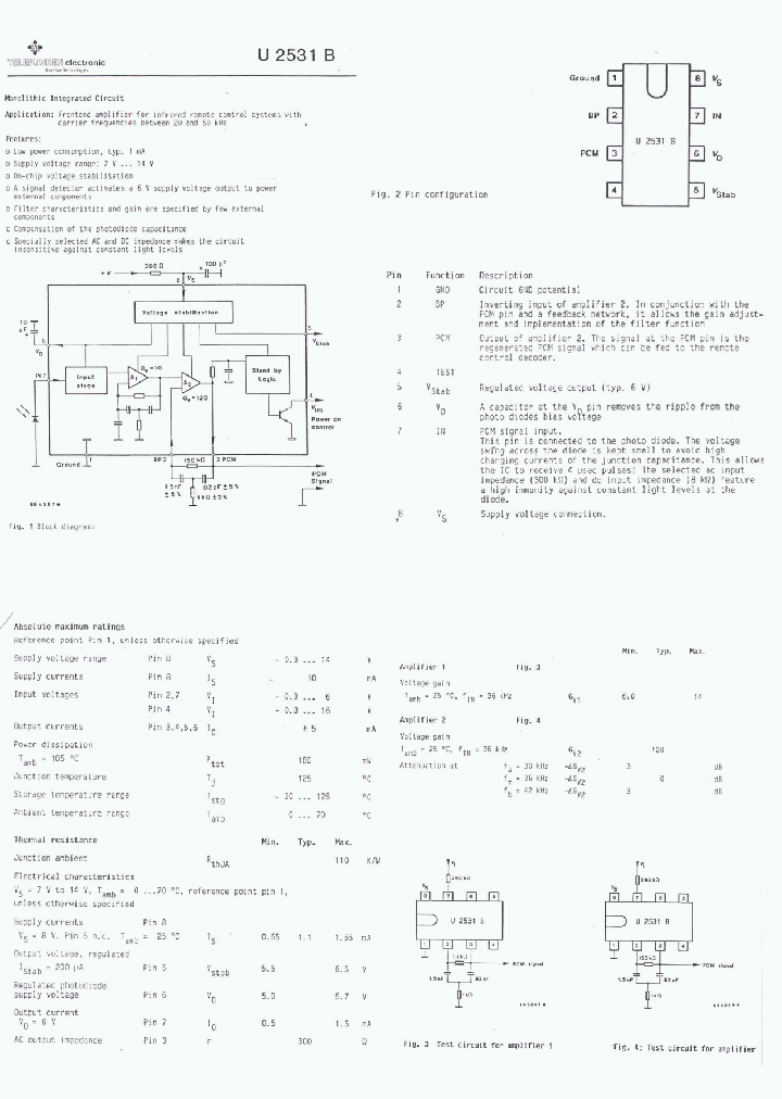 U2531B_1330110.PDF Datasheet