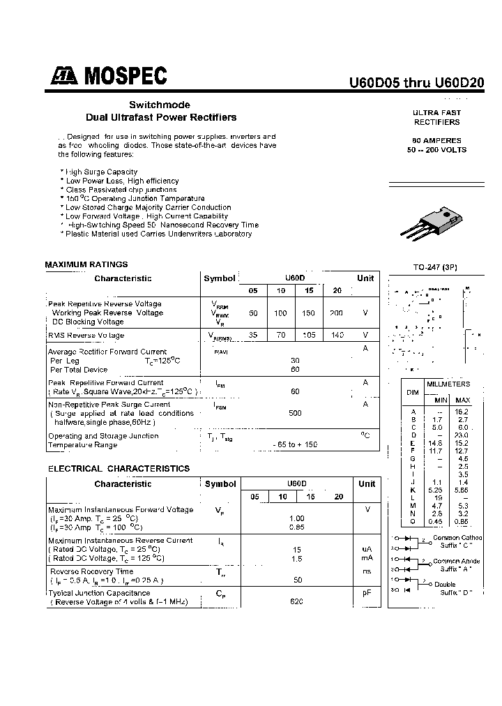 U60D20_1330285.PDF Datasheet