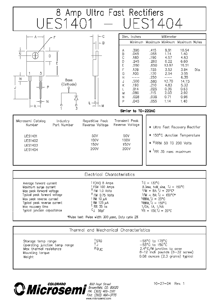 UES1404_1330896.PDF Datasheet