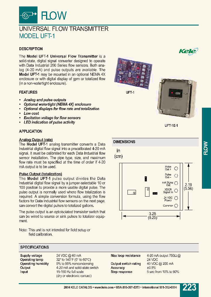 UFT-1E-3_1331112.PDF Datasheet