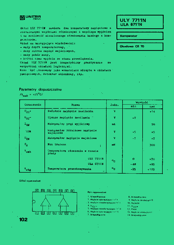 ULA6711N_1145165.PDF Datasheet