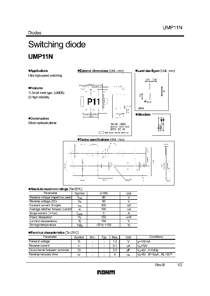 UMP11N_1331517.PDF Datasheet