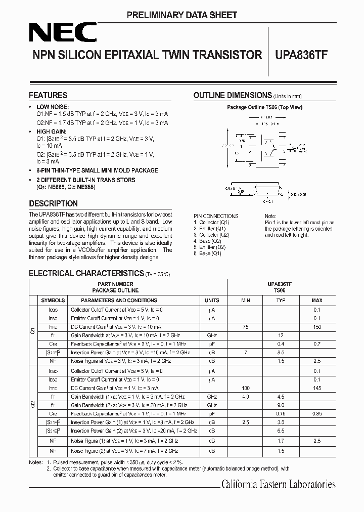 UPA836TF-T1_1331827.PDF Datasheet