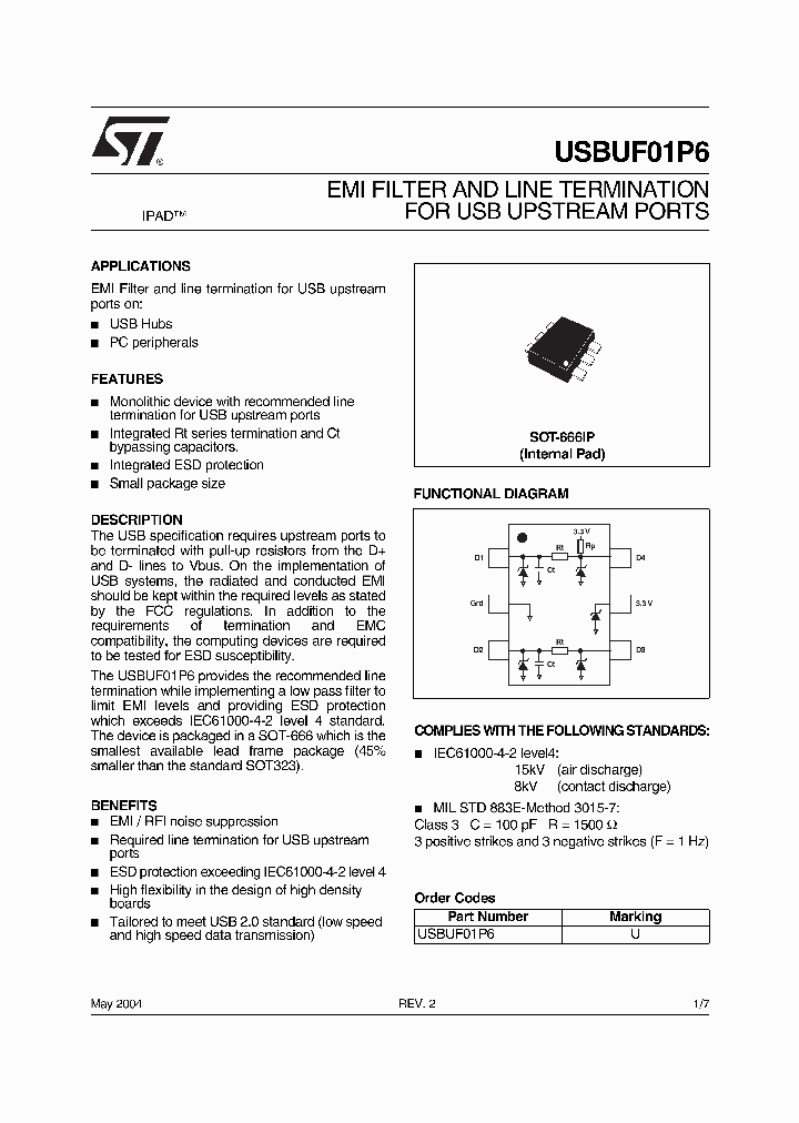 USBUF01P6_1332958.PDF Datasheet