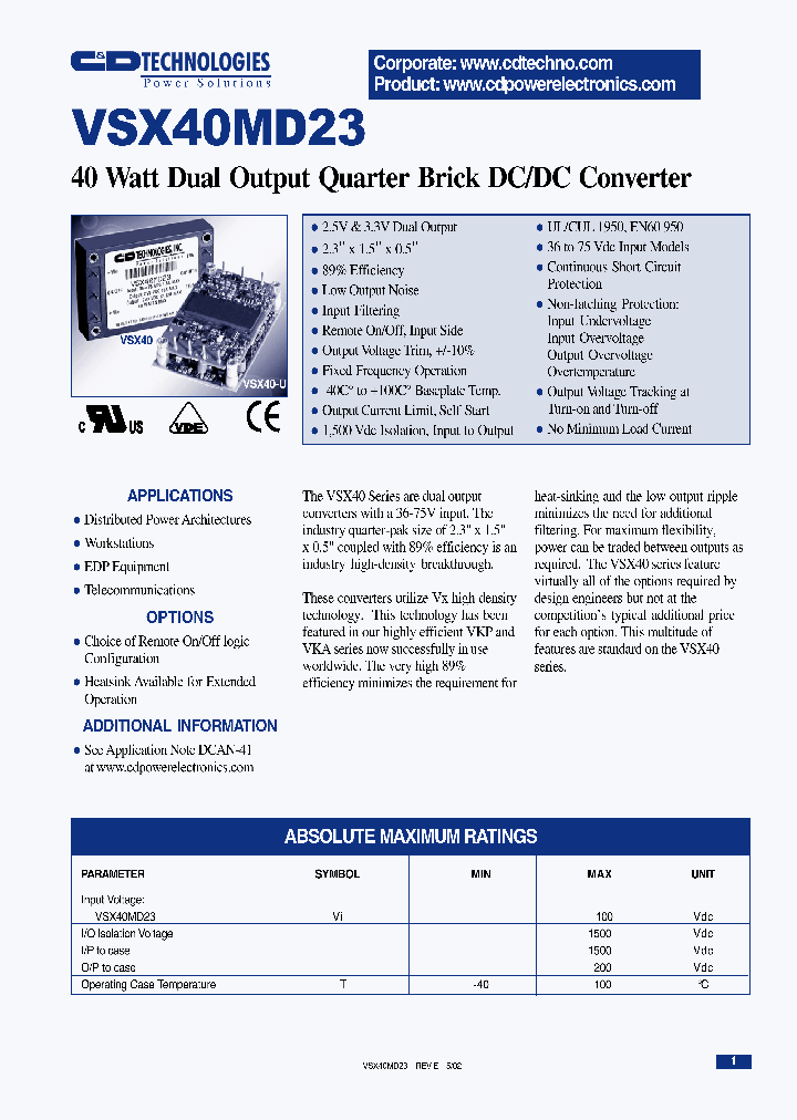 VSX40MD23-U_1335102.PDF Datasheet