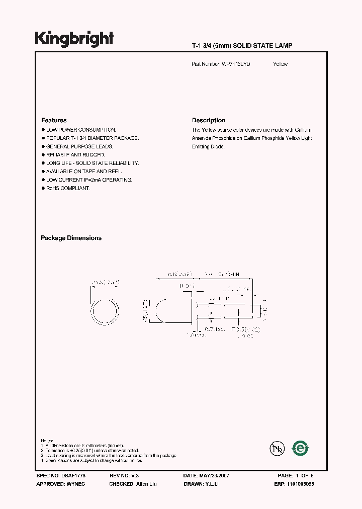 WP7113LYD_1336667.PDF Datasheet