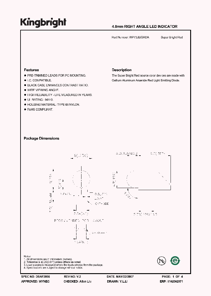 WP73JBSRDA_1336696.PDF Datasheet