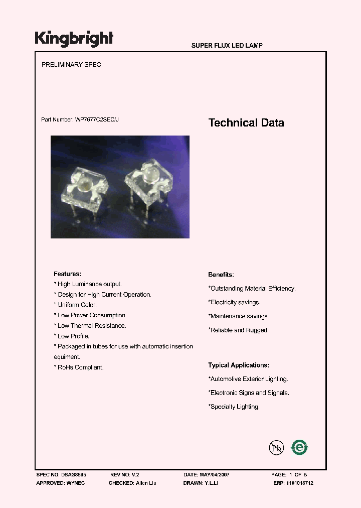 WP7677C2SEC-J_1048902.PDF Datasheet