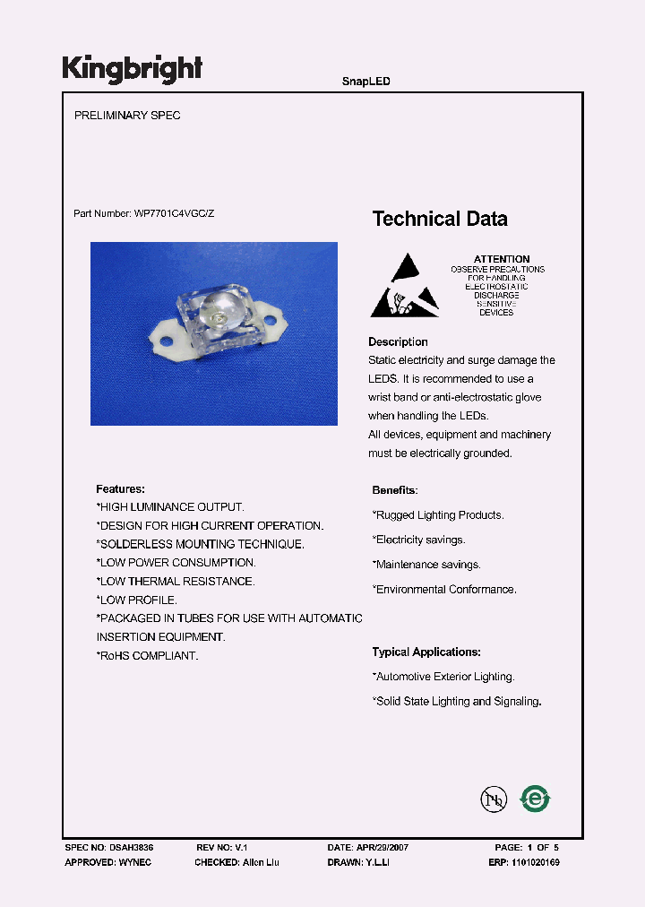 WP7701C4VGCZ_1336736.PDF Datasheet