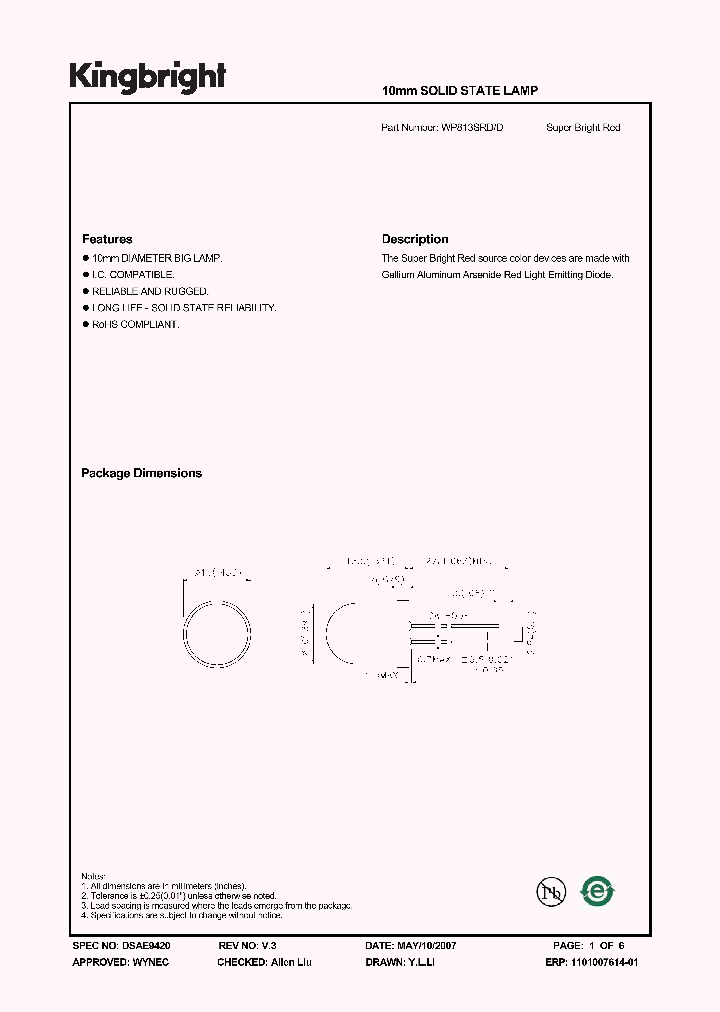 WP813SRDD_1336759.PDF Datasheet