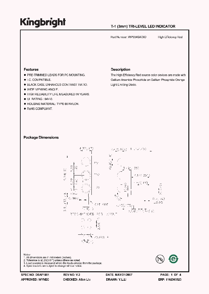 WP934SA3ID_1336799.PDF Datasheet