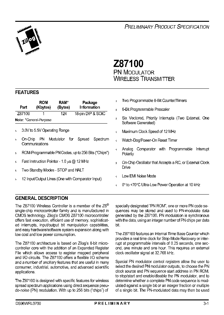 Z87100_1338906.PDF Datasheet