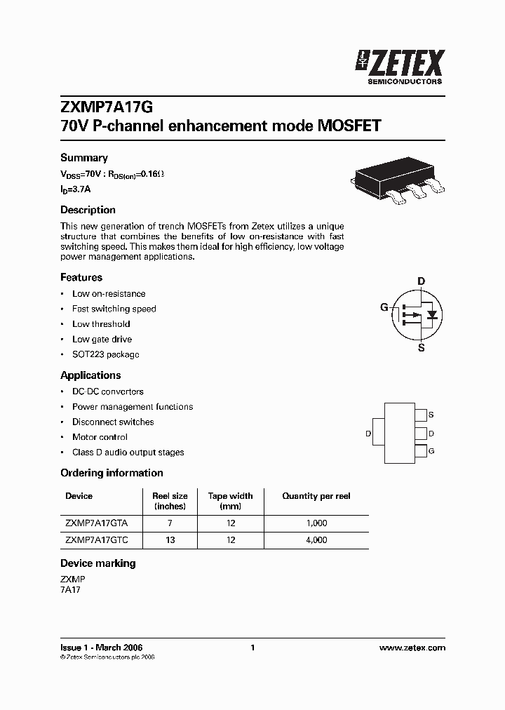 ZXMP7A17G_1089103.PDF Datasheet
