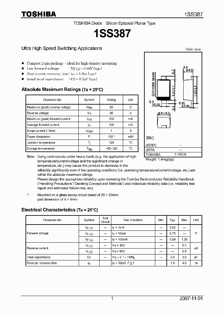 1SS38707_4126186.PDF Datasheet