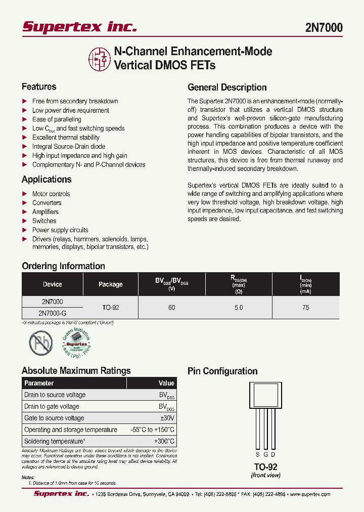 2N7000-G_4152554.PDF Datasheet