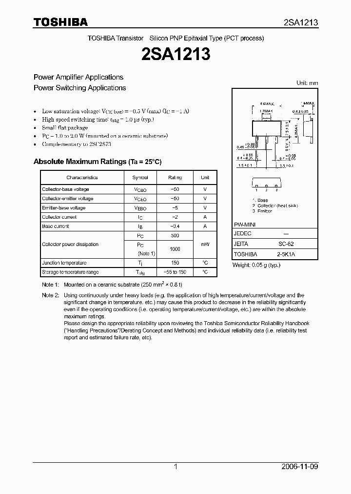 2SA121307_4108580.PDF Datasheet