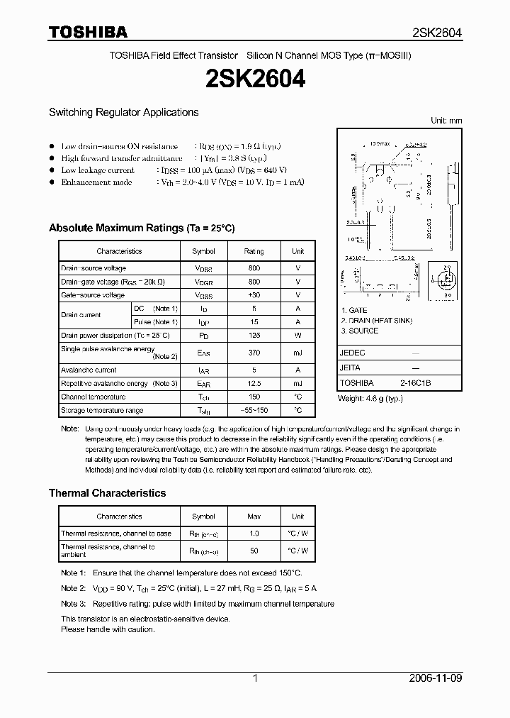 2SK260406_4125731.PDF Datasheet