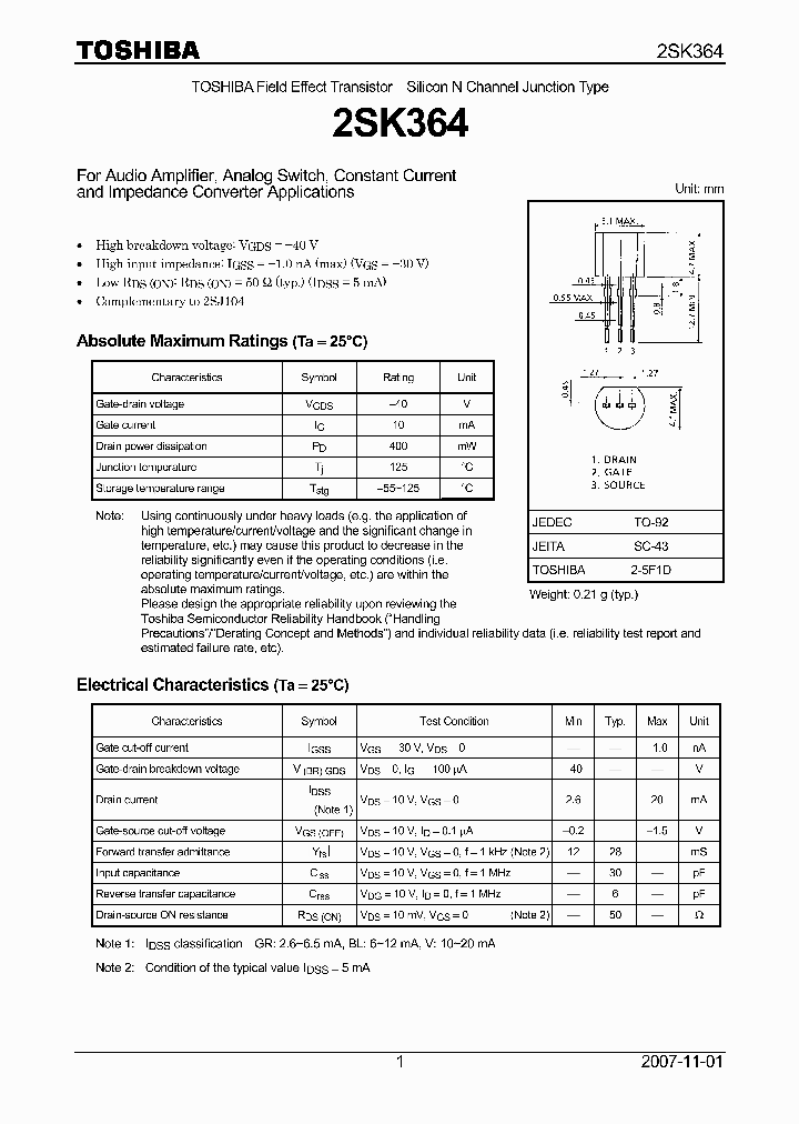 2SK36407_4125687.PDF Datasheet