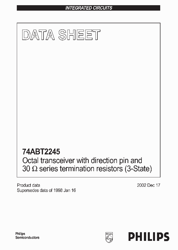 74ABT2245_4101910.PDF Datasheet