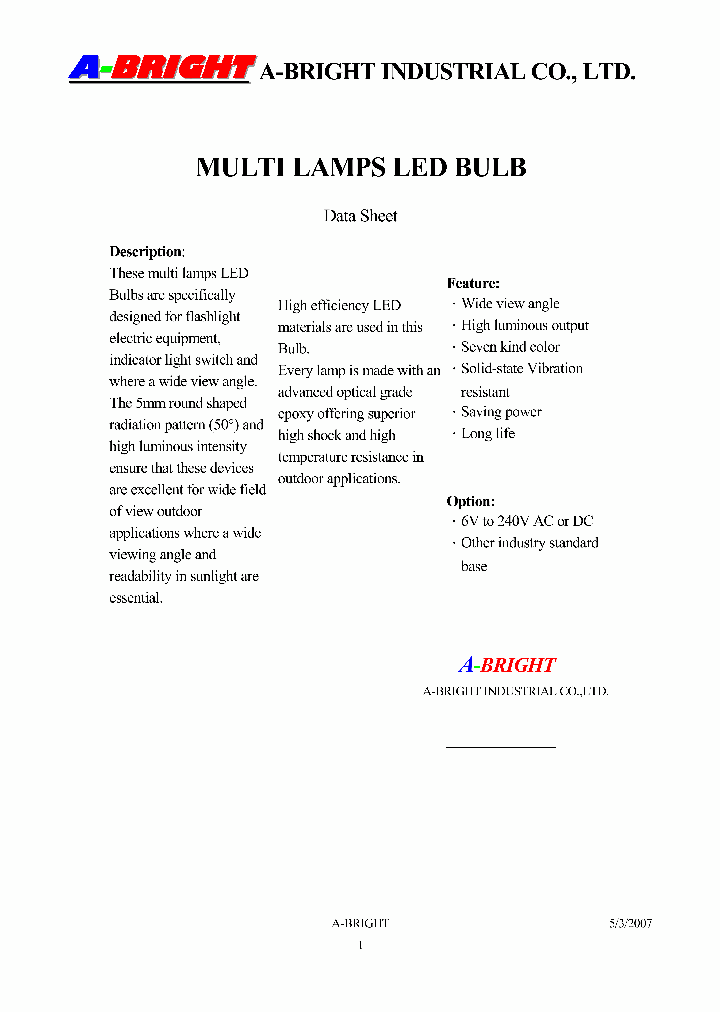 AB-1851B0-14VD-B2G-0_4135531.PDF Datasheet