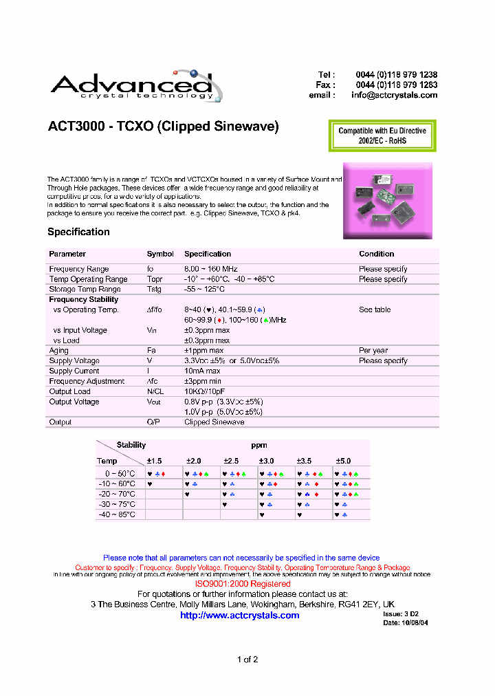 ACT3000_4164553.PDF Datasheet