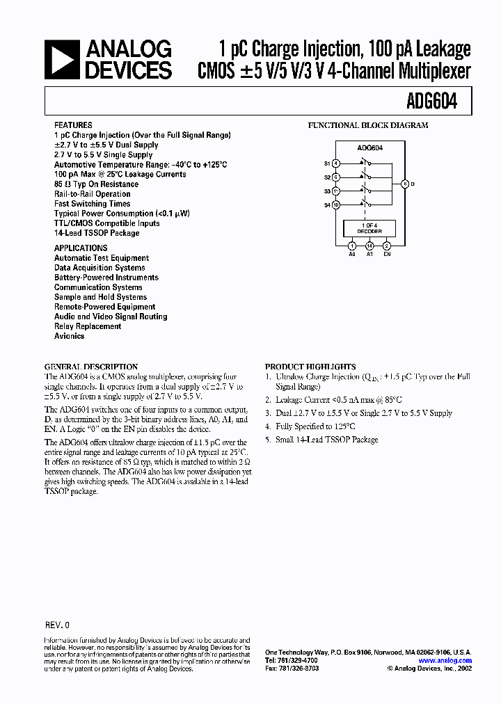 ADG604YRUZ-REEL_4101291.PDF Datasheet