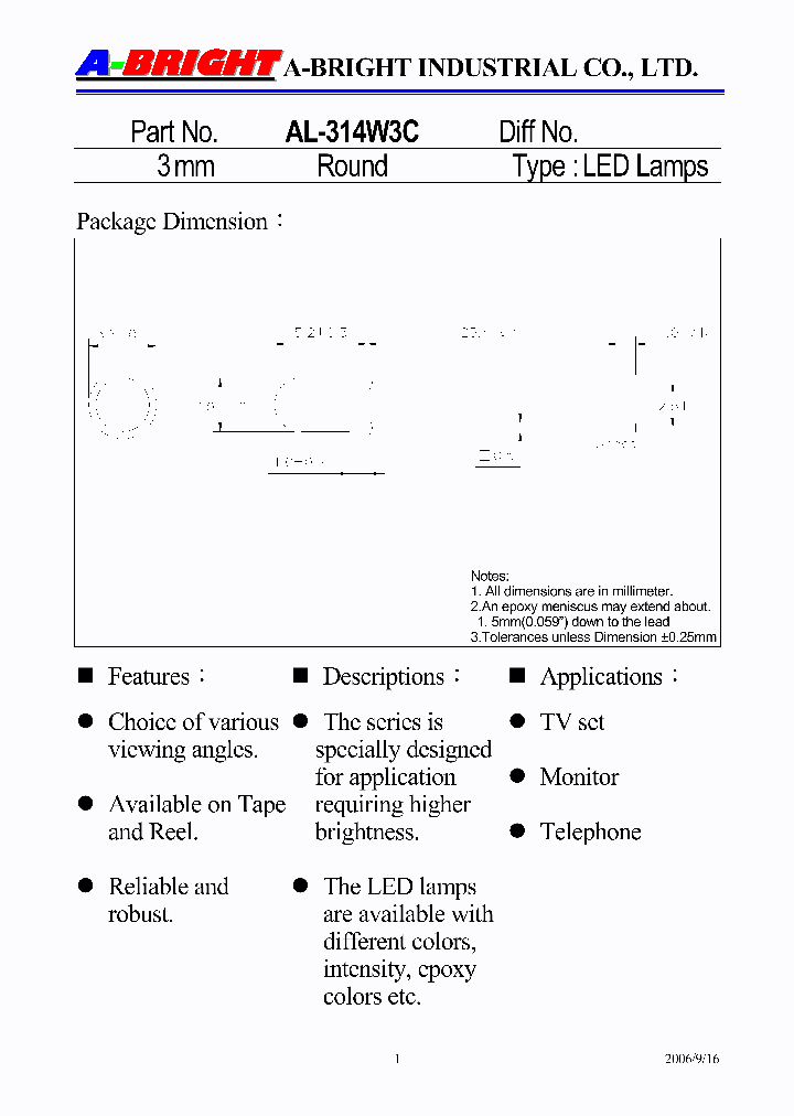 AL-314W3C_4144341.PDF Datasheet