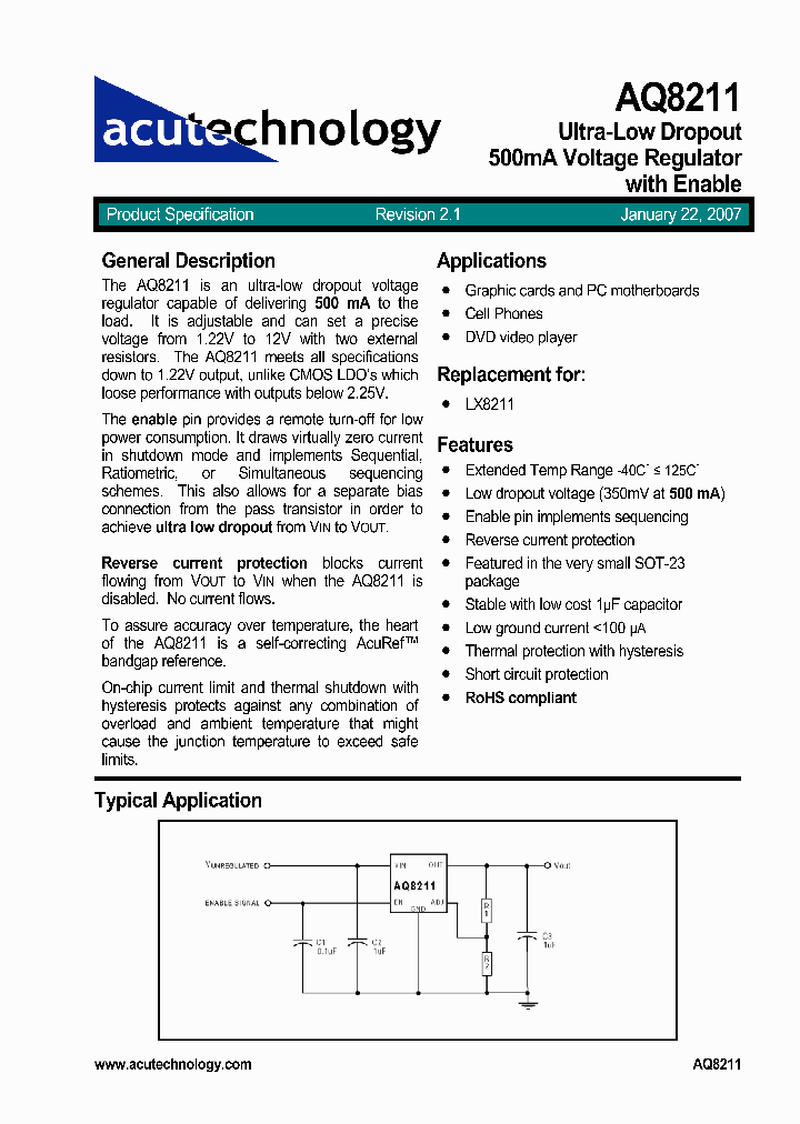 AQ8211AY-M5-33-TRL_4126880.PDF Datasheet