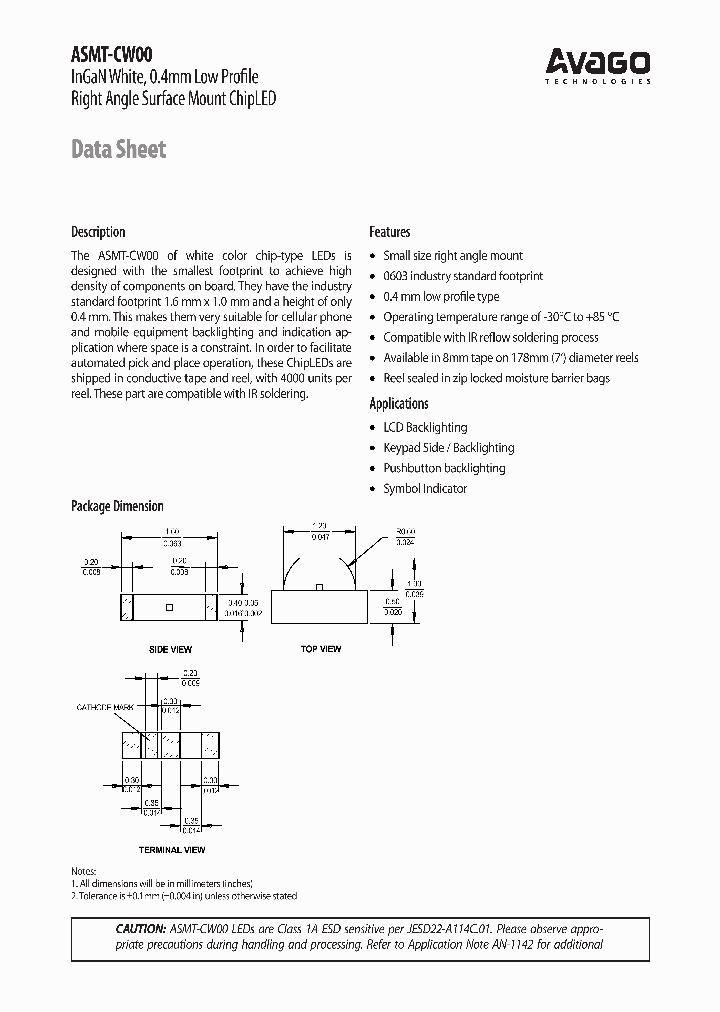 ASMT-CW00_4150955.PDF Datasheet