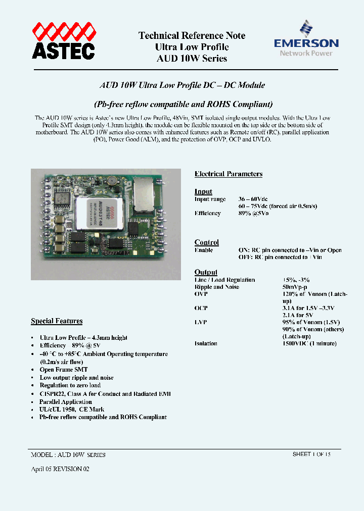 AUD10W_4134513.PDF Datasheet