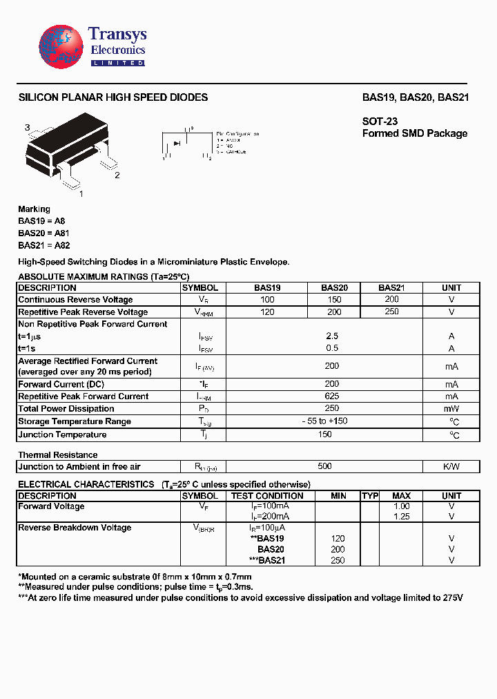 BAS19_4107036.PDF Datasheet