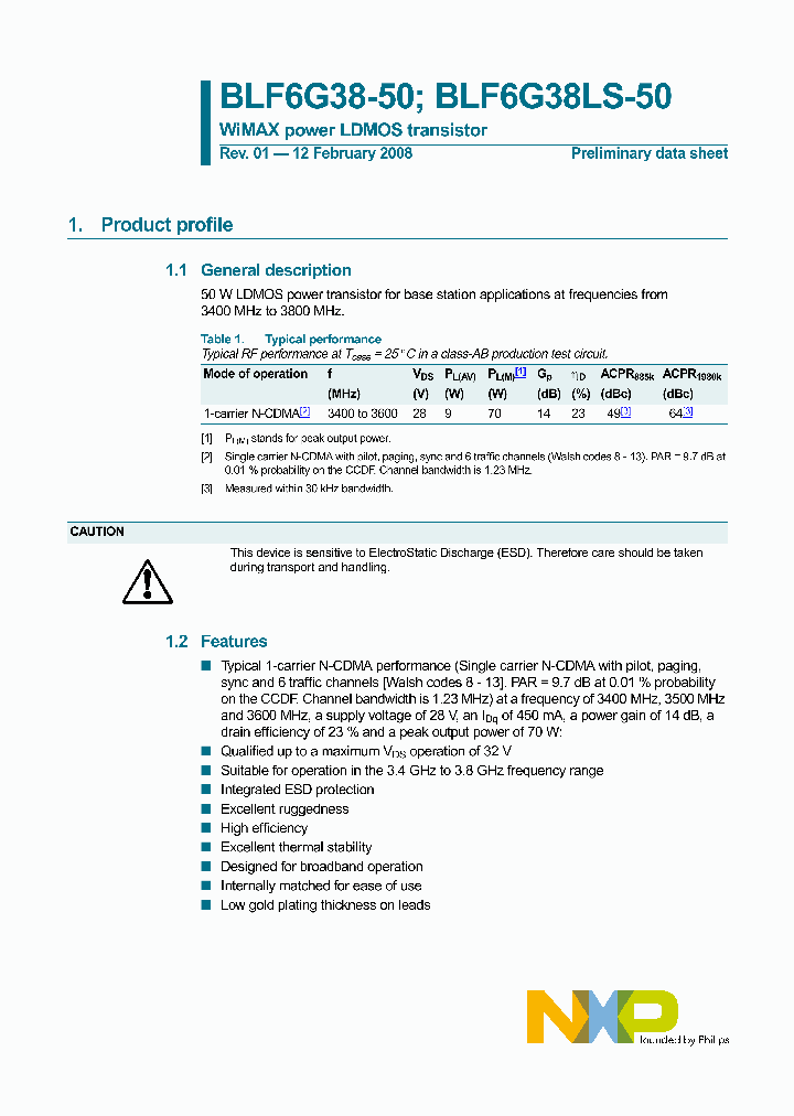 BLF6G38LS-50_4135477.PDF Datasheet