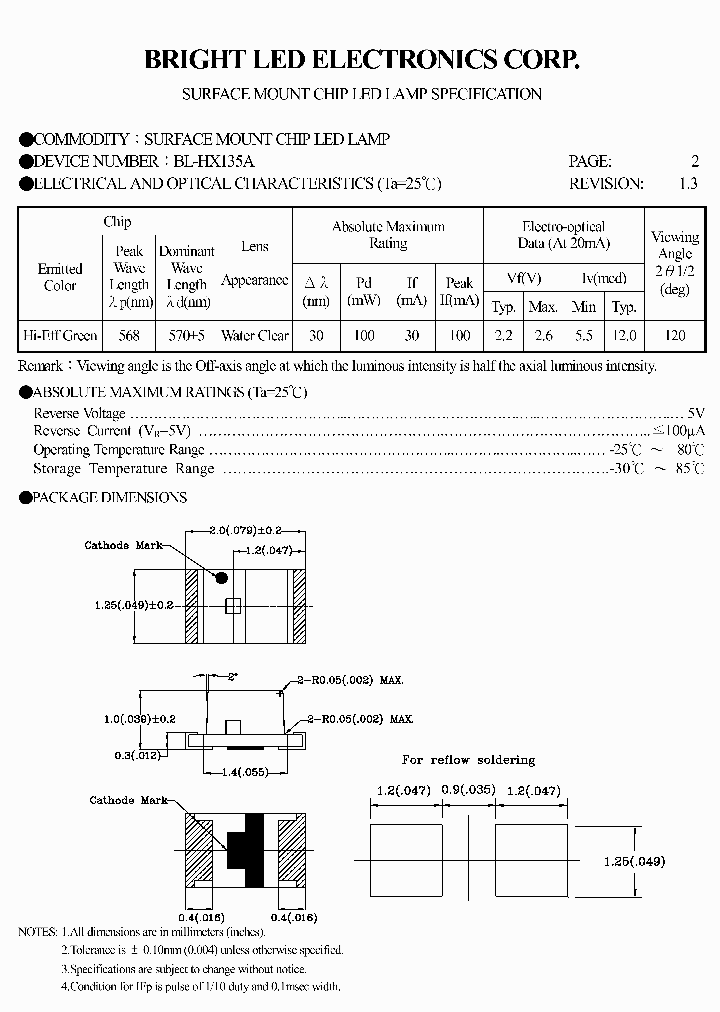 BL-HX135A-TRB_4138098.PDF Datasheet