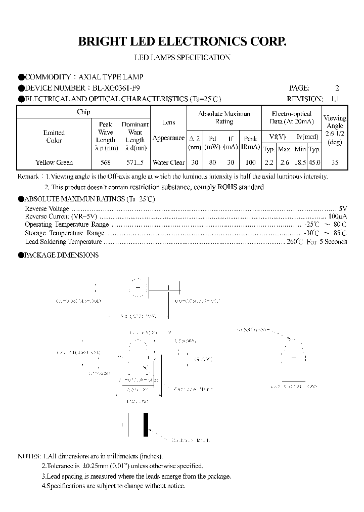 BL-XG0361-TR9_4137206.PDF Datasheet